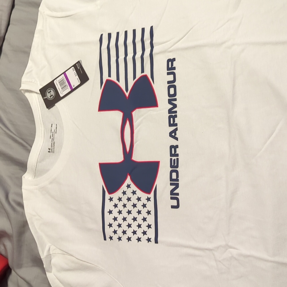 NWT Under Armour Patriotic Tshirts